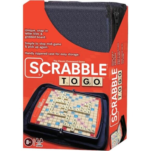 Winning Moves Games Scrabble to Go USA, a Travel Version of The World's - Picture 1 of 5